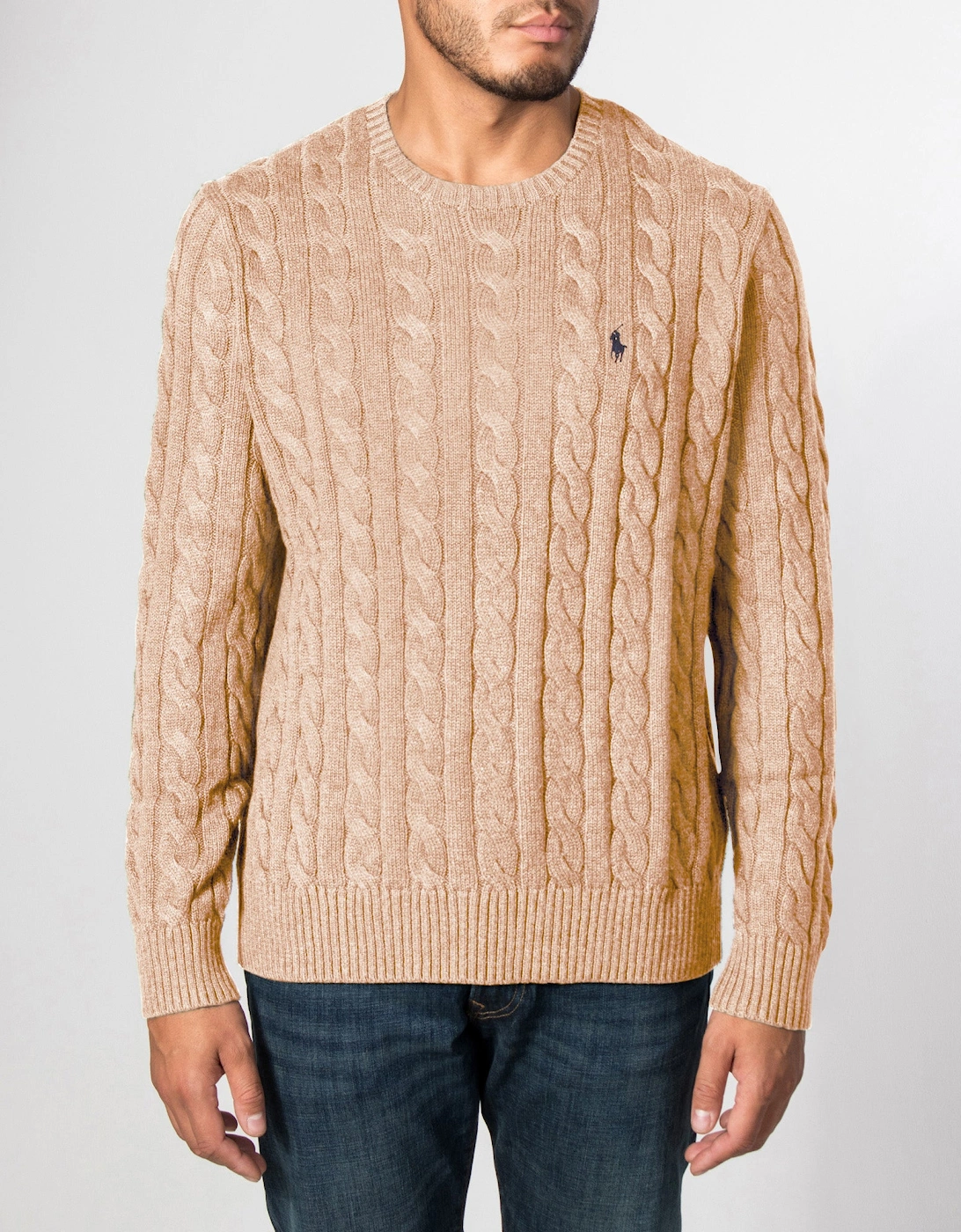 Cable Knit Cotton Jumper