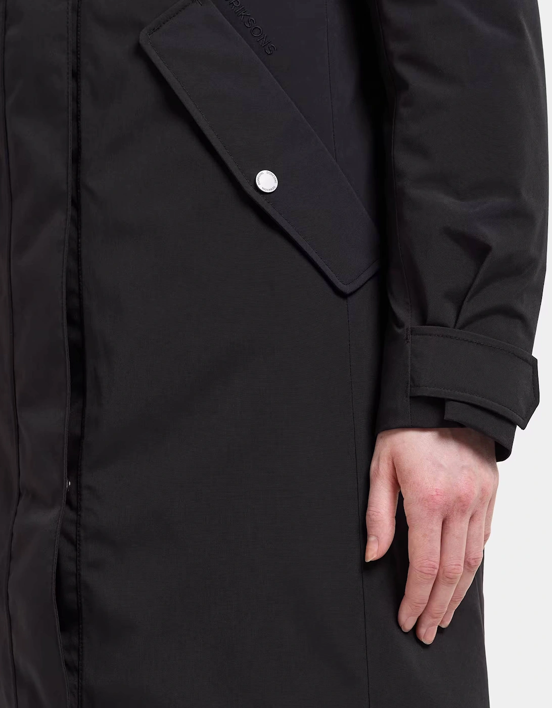 Didriksons Womens Erna Parka 2 - Black 060