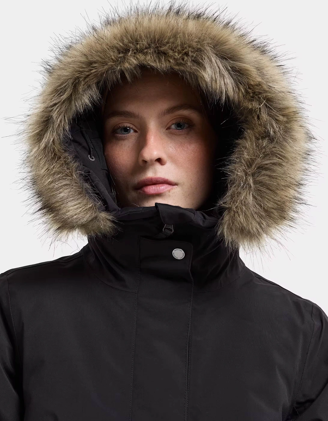 Didriksons Womens Erna Parka 2 - Black 060