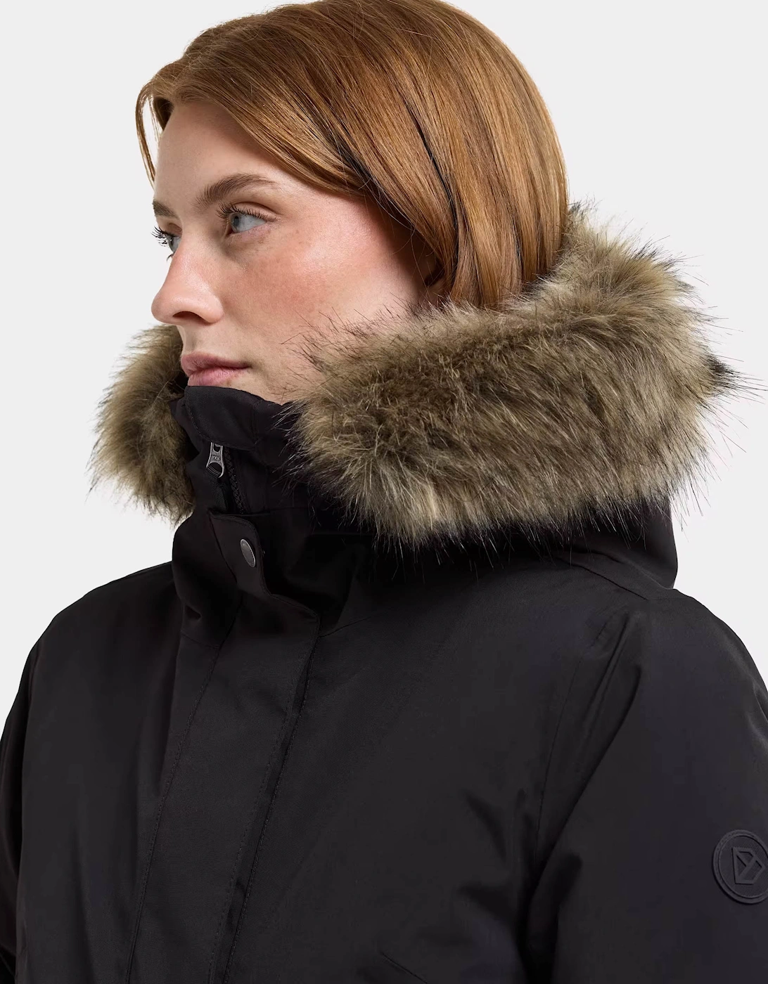 Didriksons Womens Erna Parka 2 - Black 060