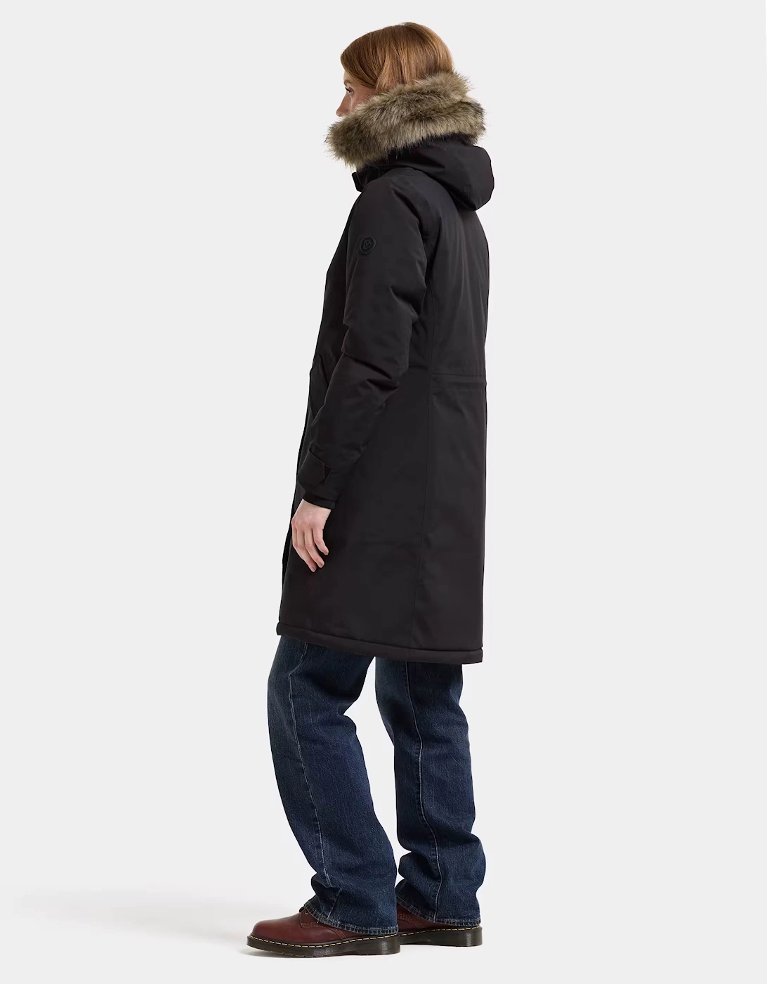 Didriksons Womens Erna Parka 2 - Black 060