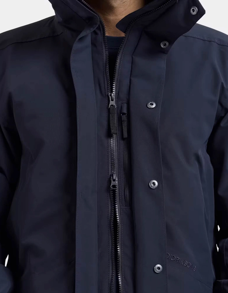 Didriksons Unisex Adam Jacket 3 - Dark Night Blue 999