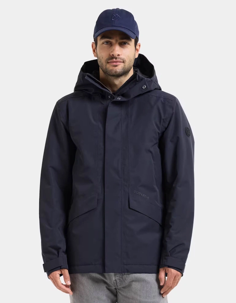 Didriksons Unisex Adam Jacket 3 - Dark Night Blue 999