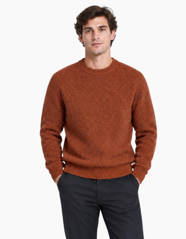 M&S Mens Supersoft Jumper with Wool Regular Fit Long Sleeve Sweatshirt