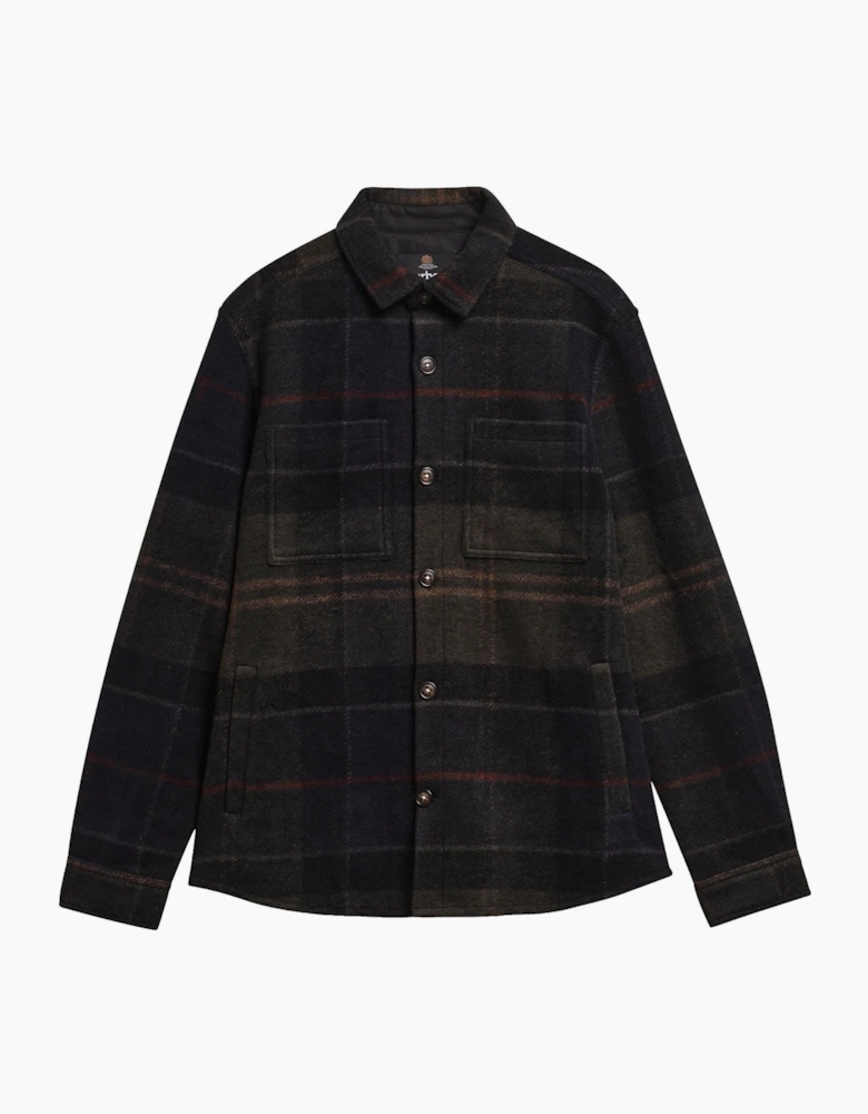 Barbour Woodlane Brushed Check Overshirt