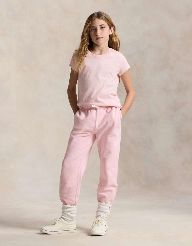 Ralph Lauren Girls Logo T-Shirt in Pink