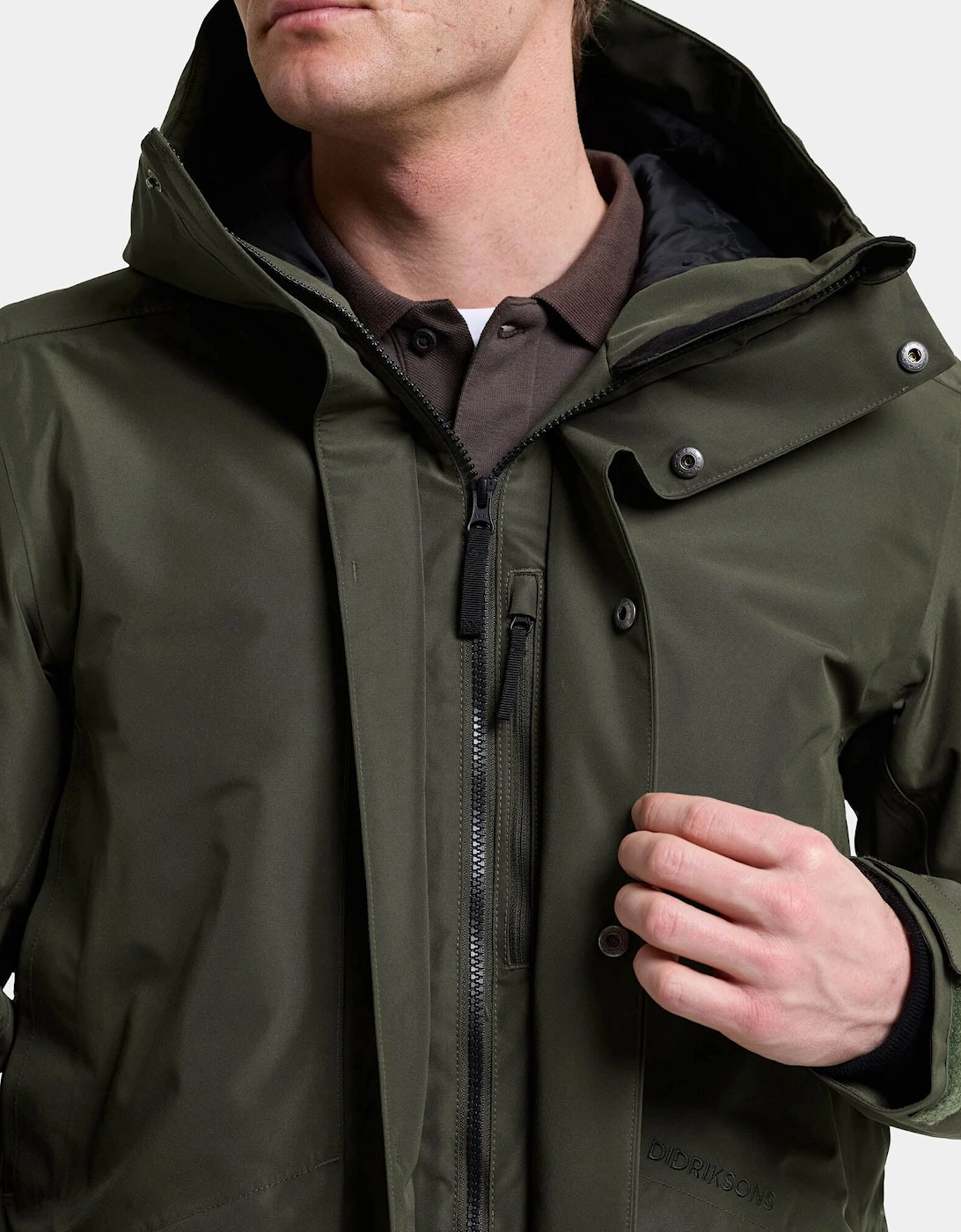 Didriksons Unisex Kenny Parka 9 - Deep Green 300