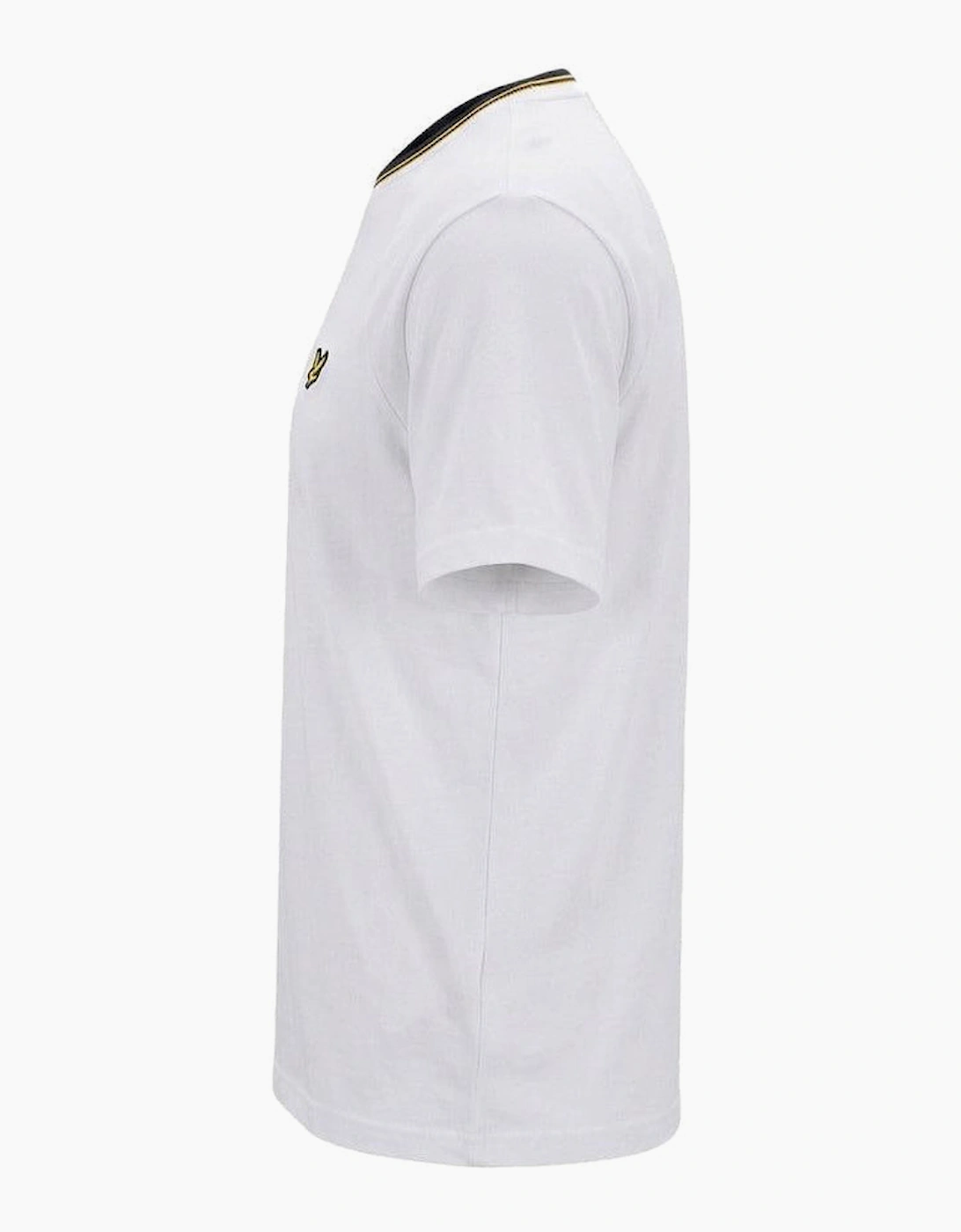 Lyle & Scott Tipped Track T-Shirt White