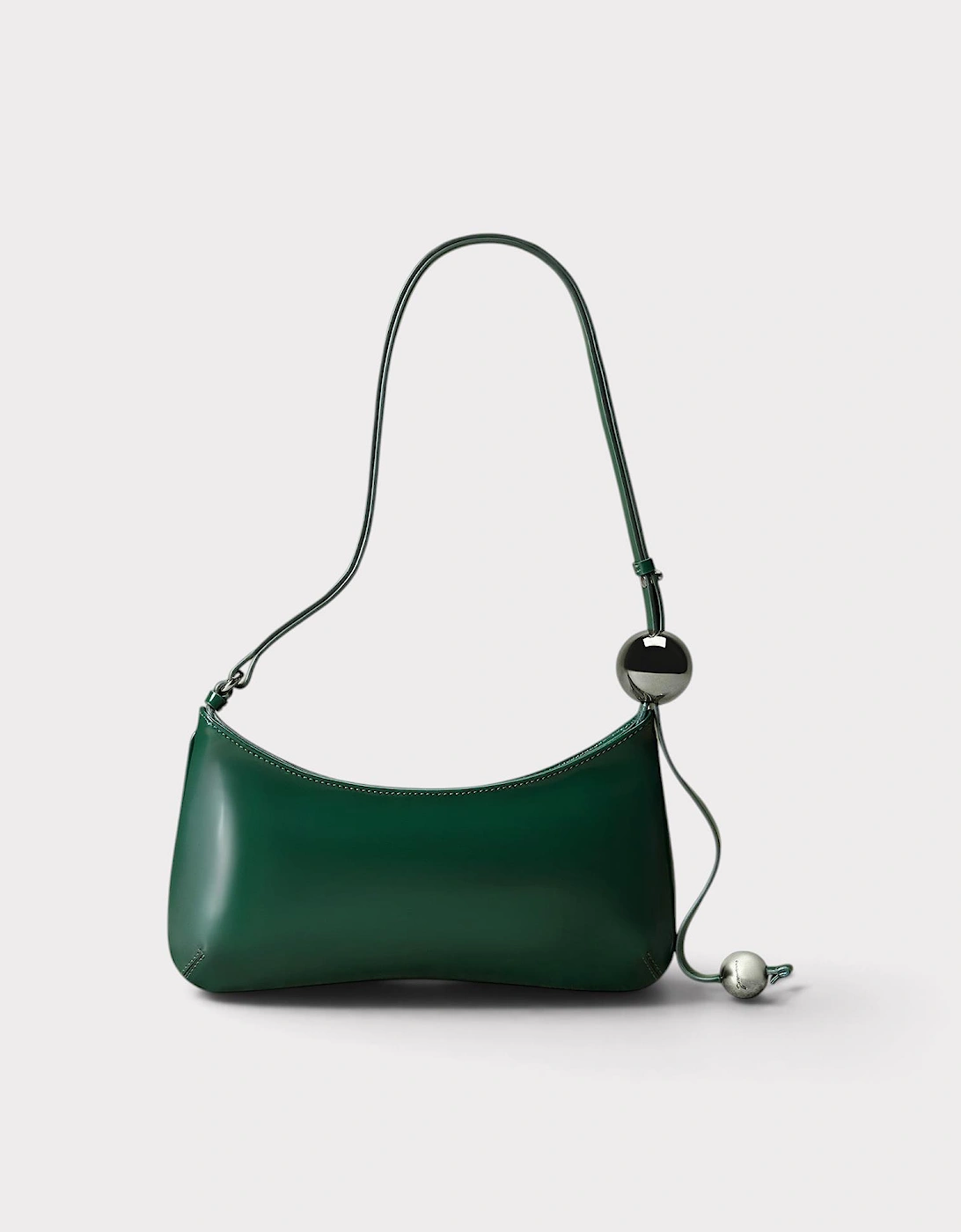 Le Bisou Perle Dark Green handbag
