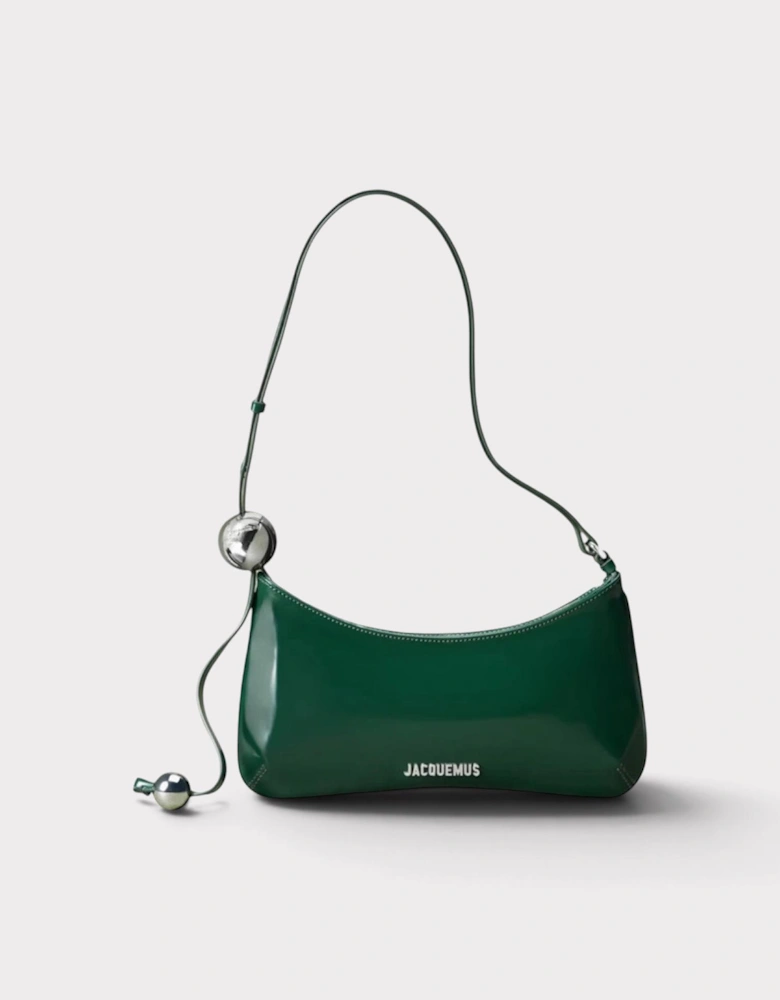Le Bisou Perle Dark Green handbag