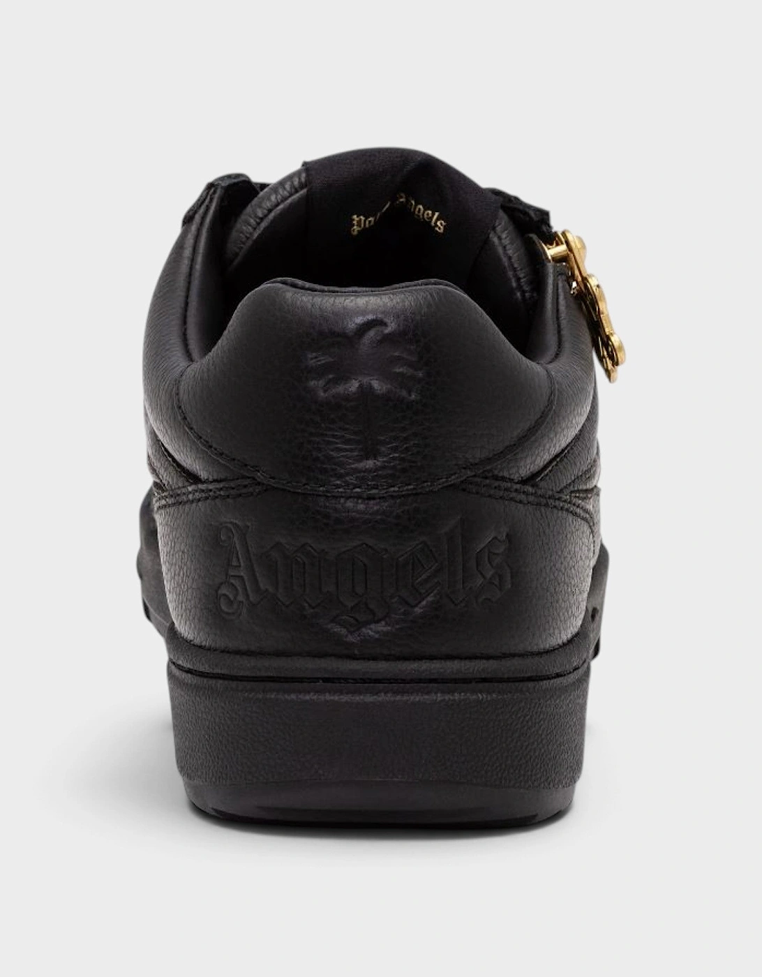 PA Side Zip University Sneakers Black Gold