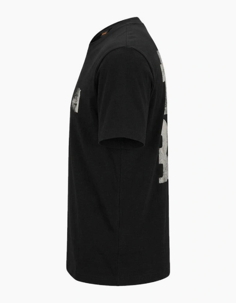 BOSS Te Groove Graphic T-Shirt Black