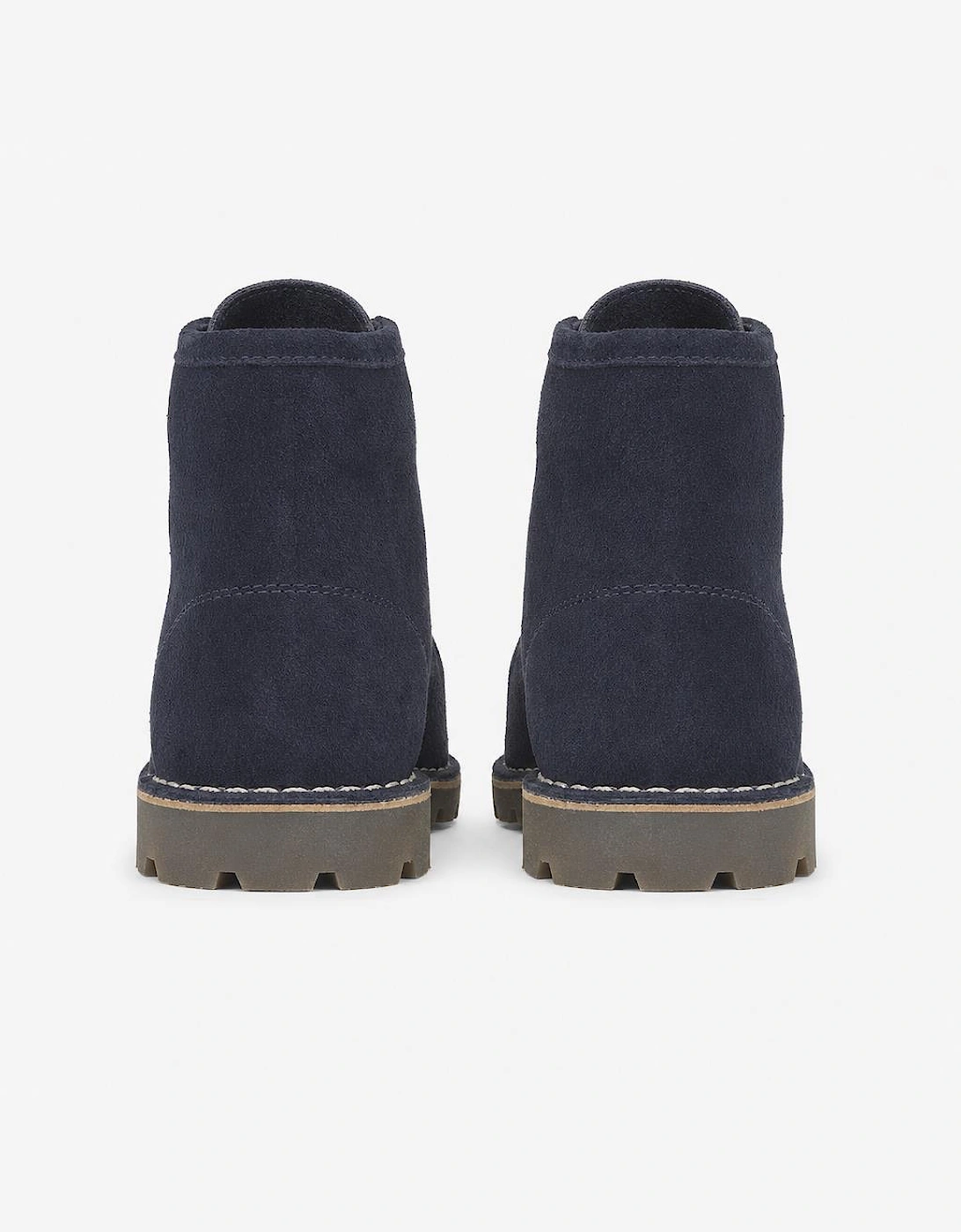 Grafters Unisex Suede Monkey Boots Navy
