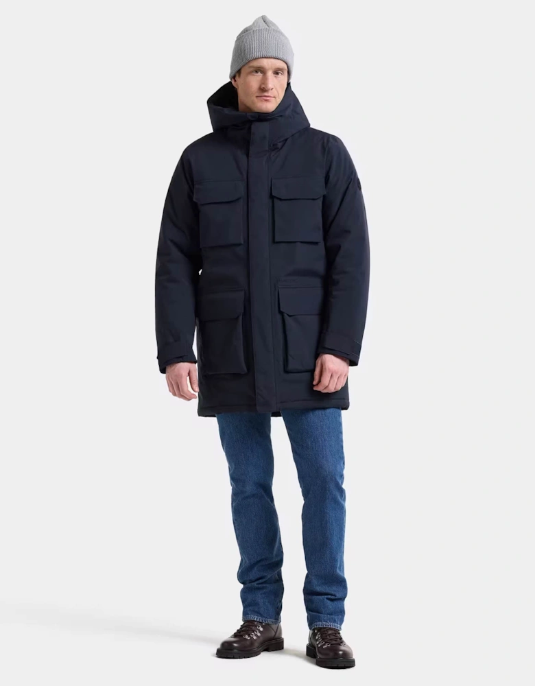 Didriksons Unisex Aiden Parka 2 - Dark Night Blue 999