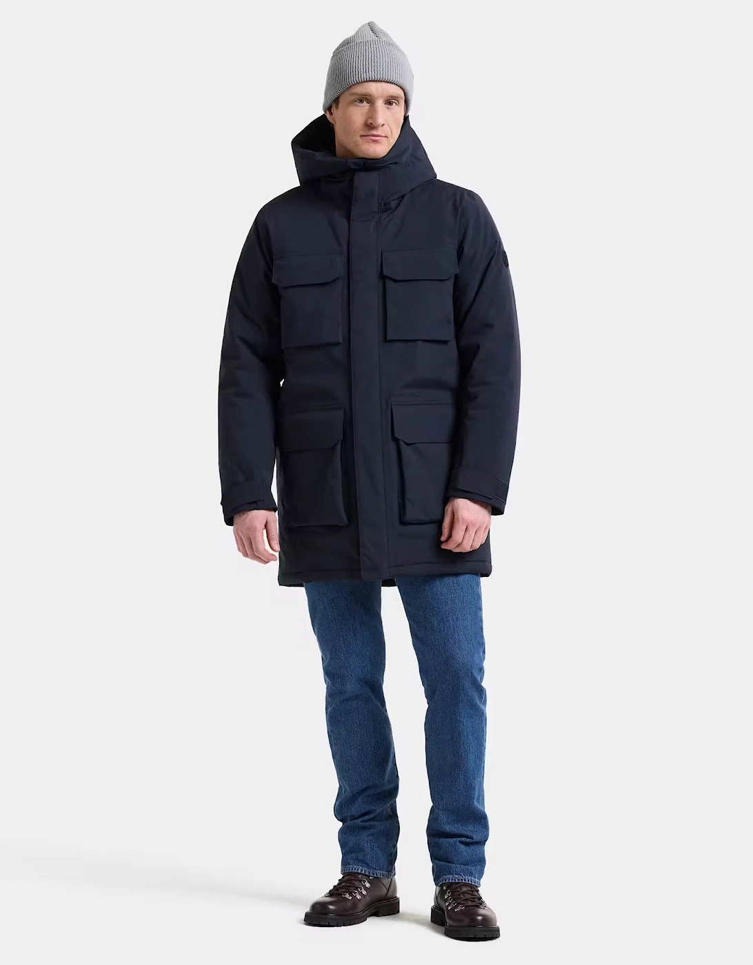 Didriksons Unisex Aiden Parka 2 - Dark Night Blue 999