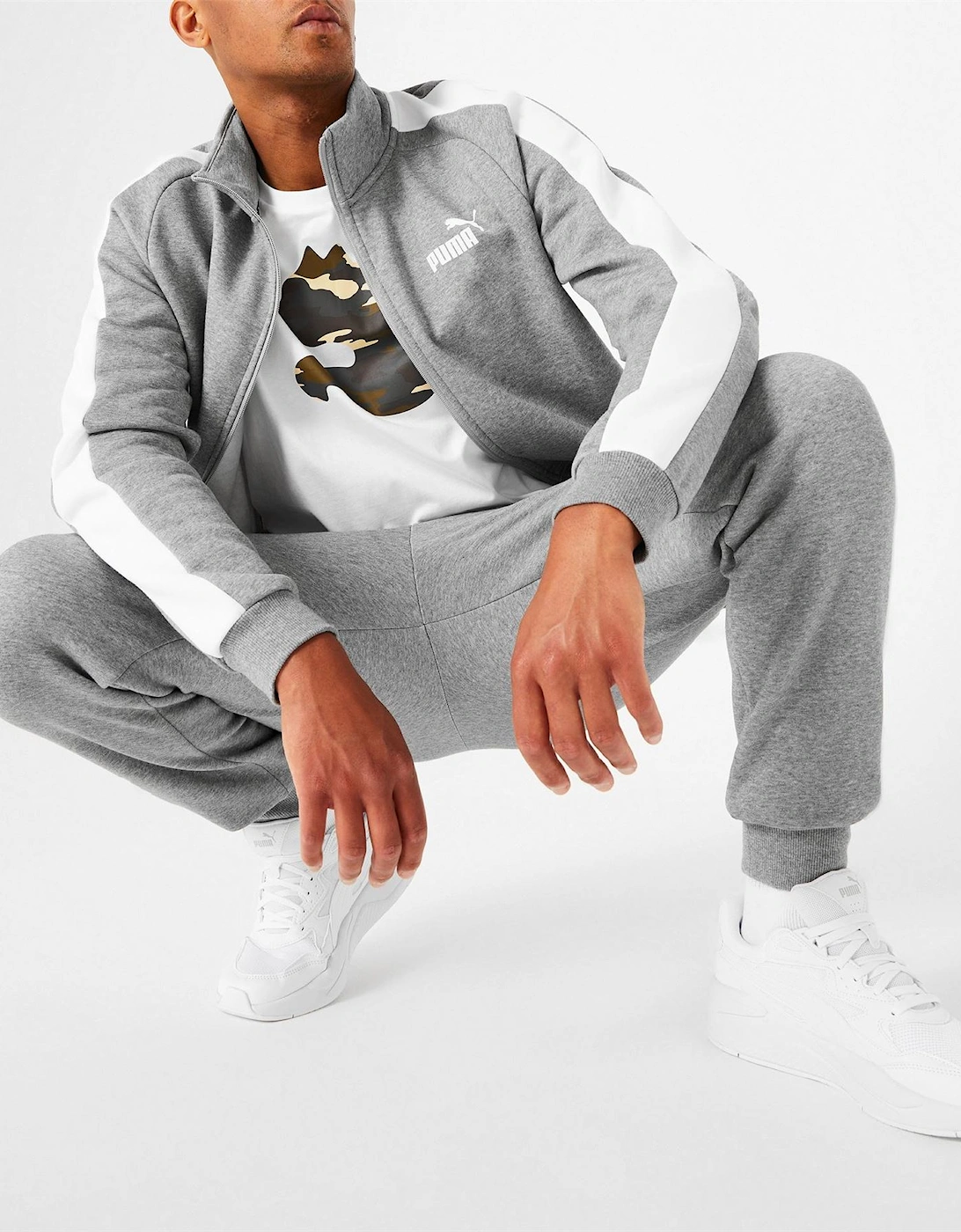 Mens Clean Fleece Tracksuit
