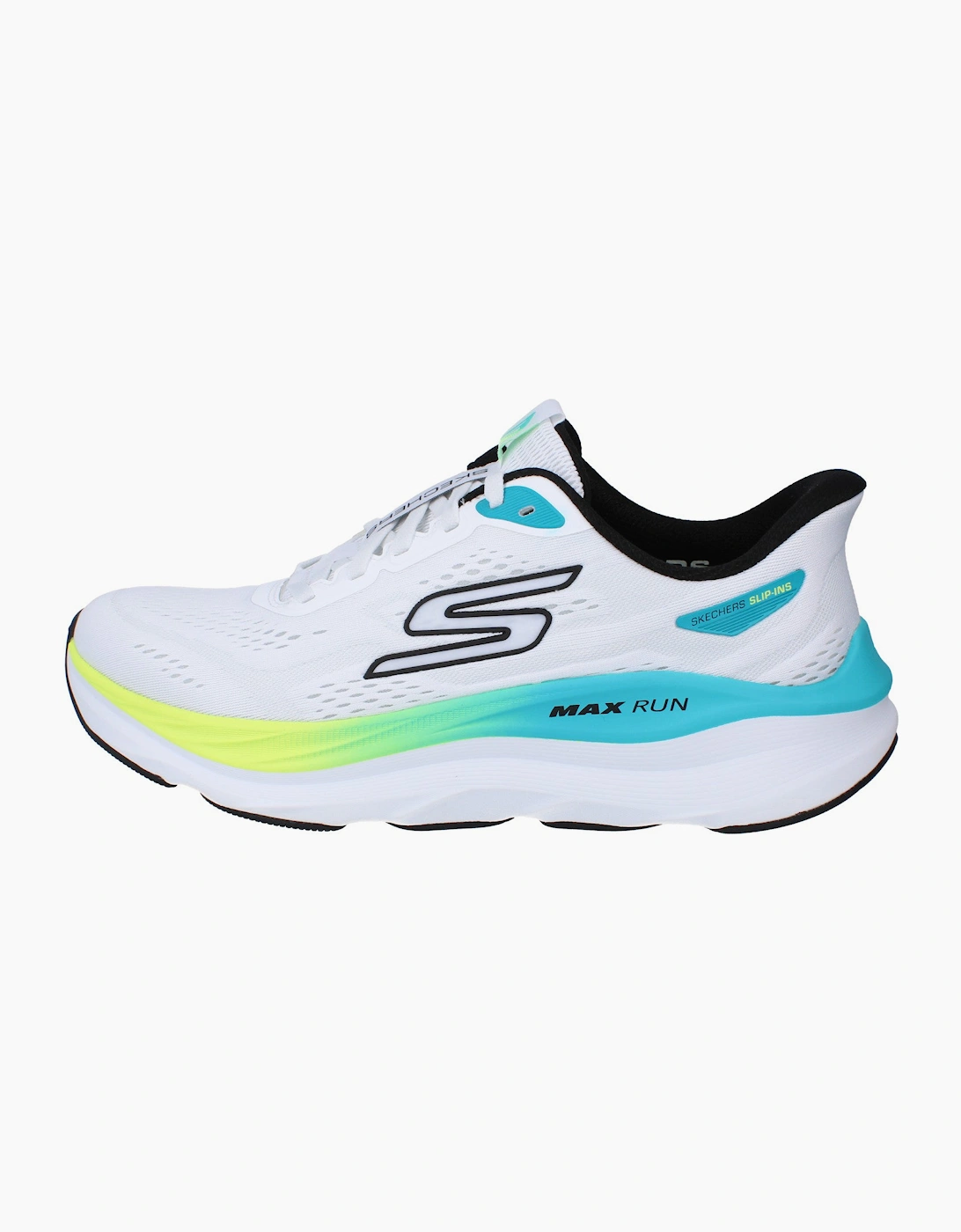 Skechers Slip Ins Max Run Mens Running Trainers 221000 Shoes  WMLT