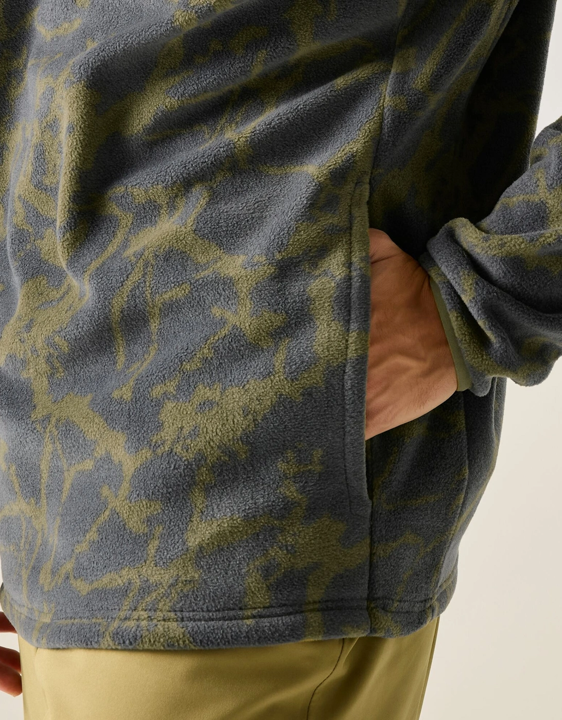 Dare 2B Mens Cracked Effect Fleece Top