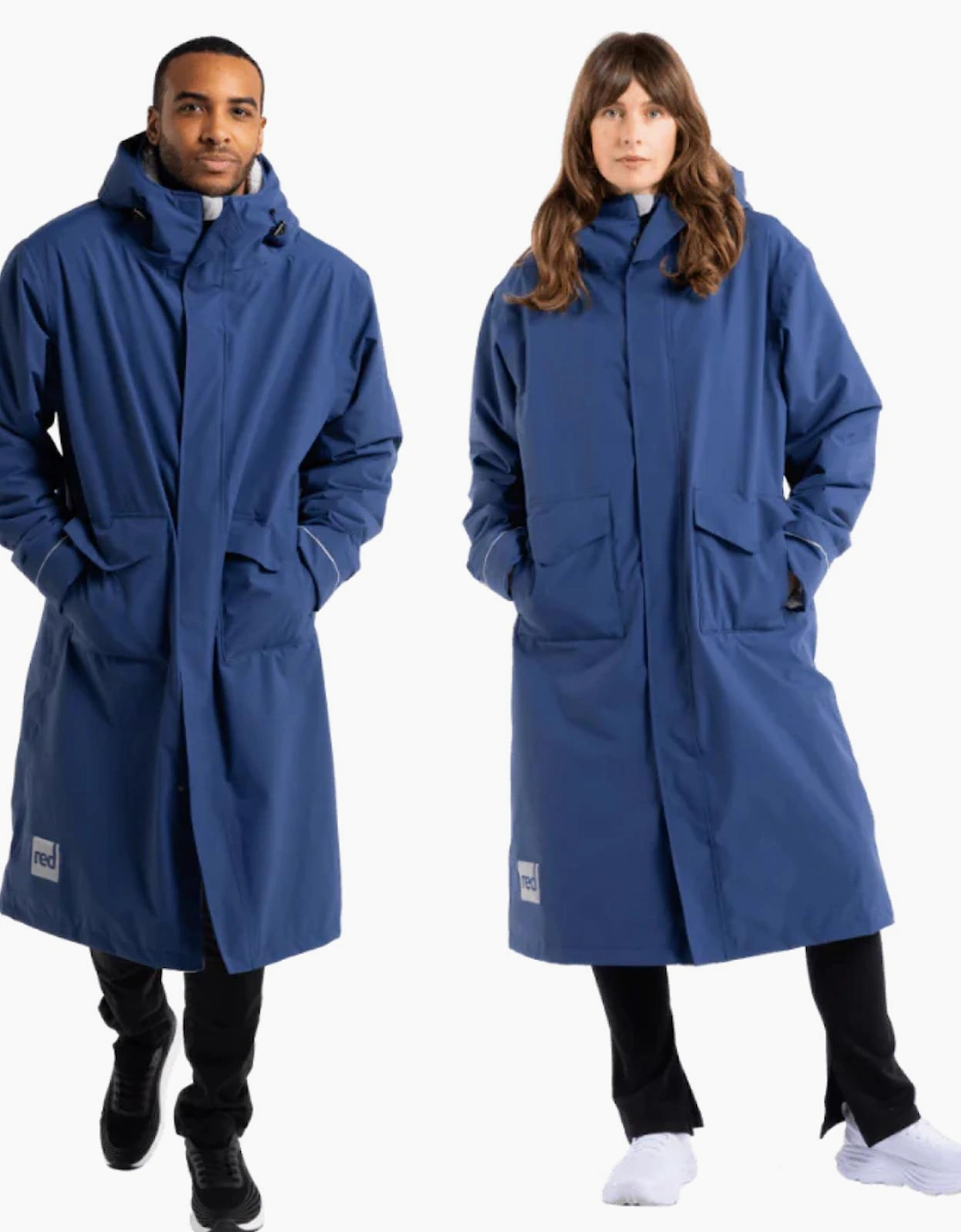 Red Adult EVO Pro Slimline Waterproof Parka Jacket