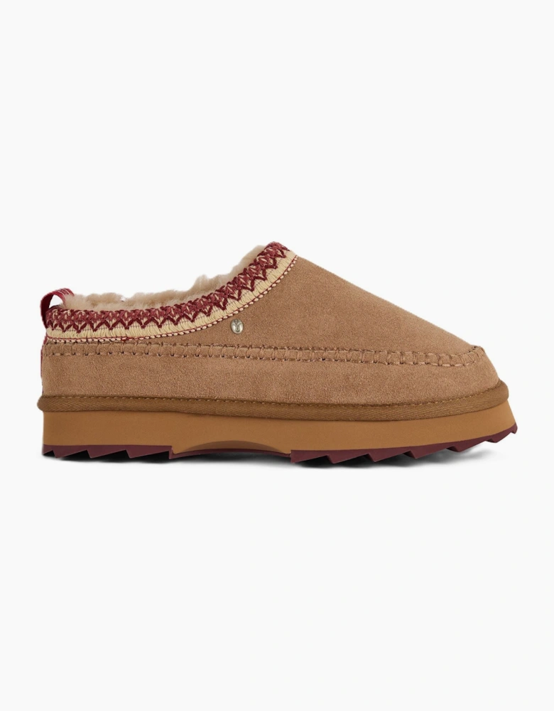 Emu Australia Sharky Adventure Scuff Suede Women's Camel Slippers