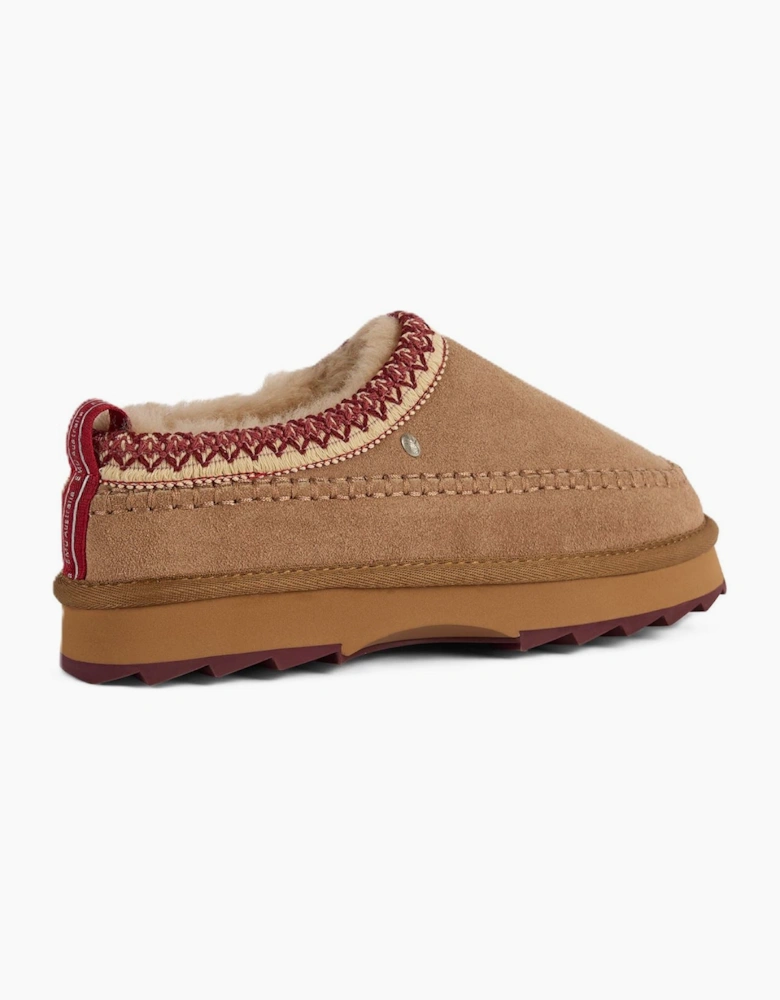 Emu Australia Sharky Adventure Scuff Suede Women's Camel Slippers
