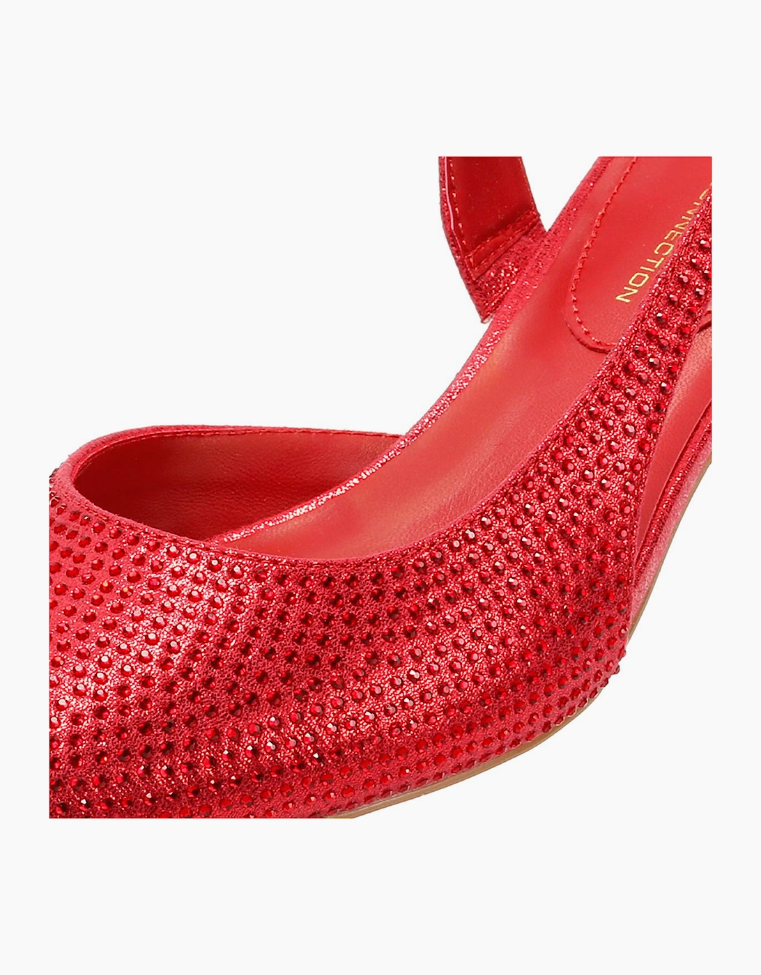 French Connection Venus Women's Red Kitten Heels