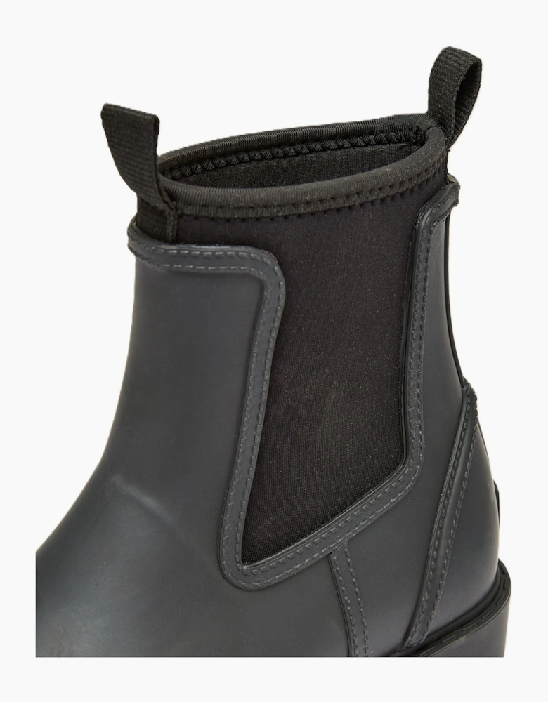 Joules Oakfield Rubber Women's Black Wellington Chelsea Boots