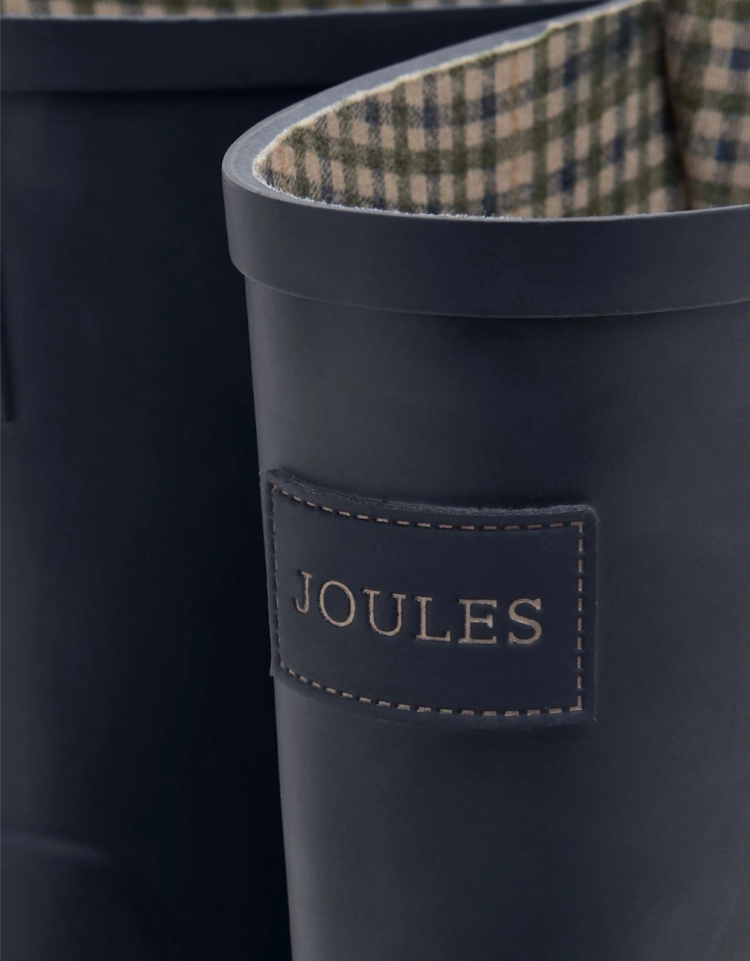 Joules Wistow Rubber Women's Navy Blue Mid Wellington Boots