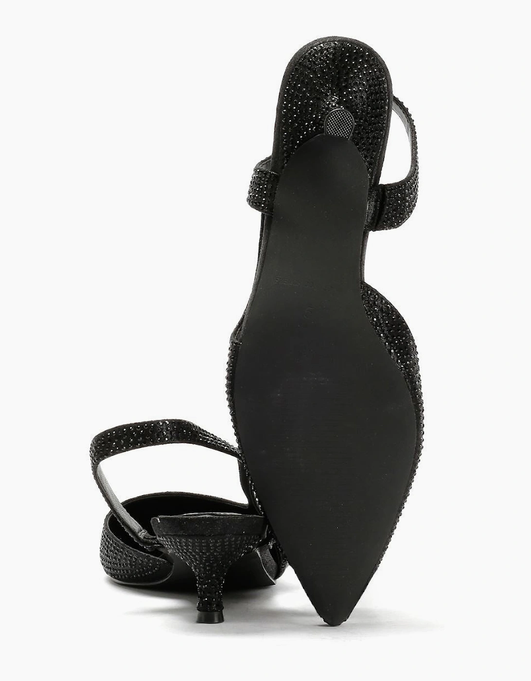 French Connection Venus Women's Black Kitten Heels