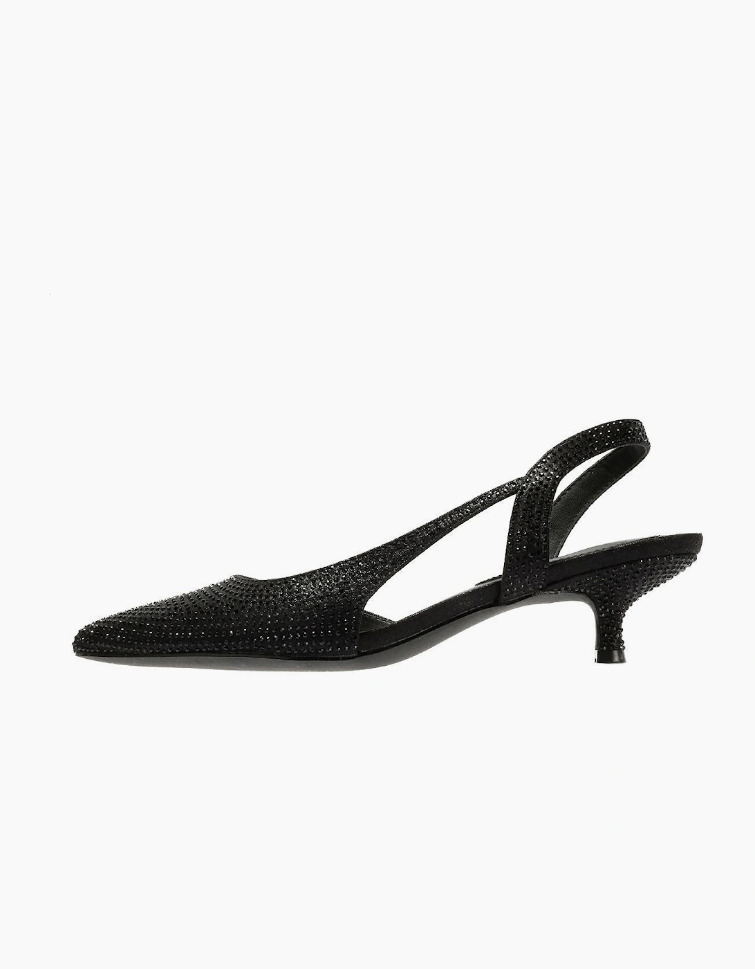 French Connection Venus Women's Black Kitten Heels