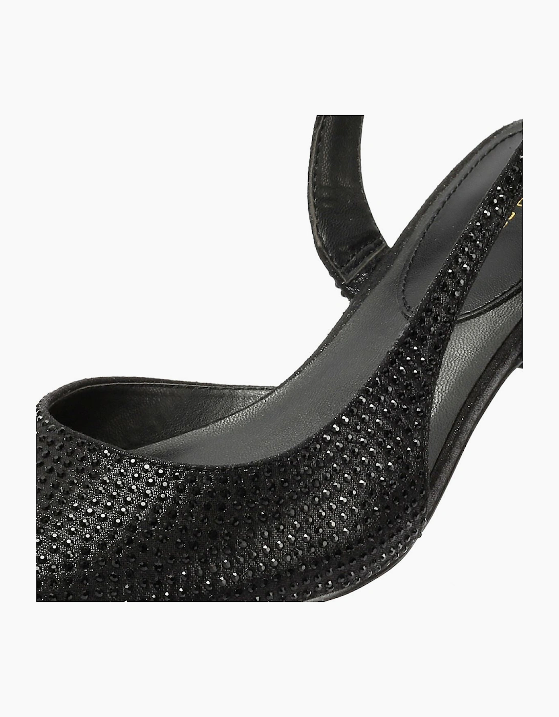 French Connection Venus Women's Black Kitten Heels
