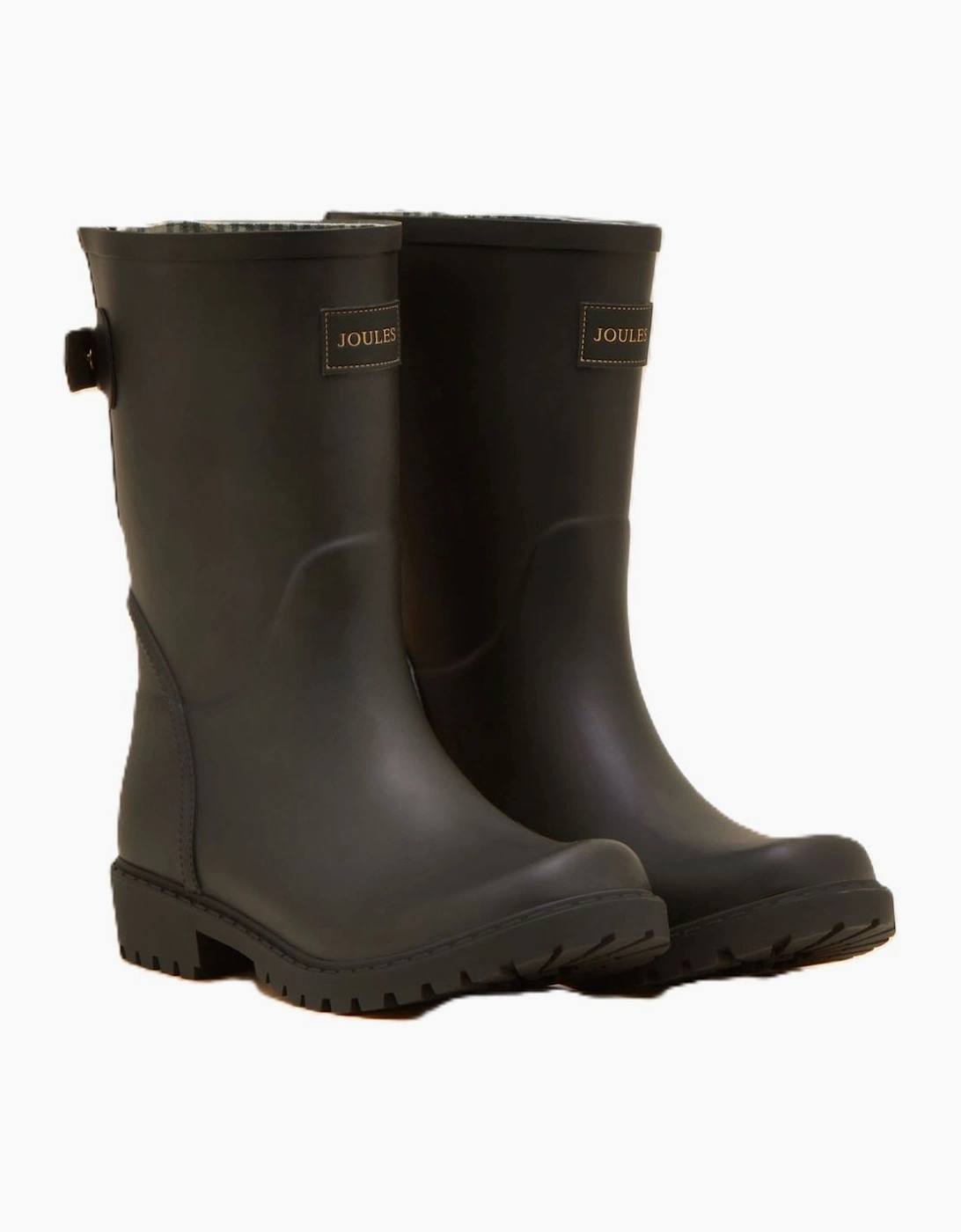 Joules Wistow Rubber Women's Black Mid Wellington Boots