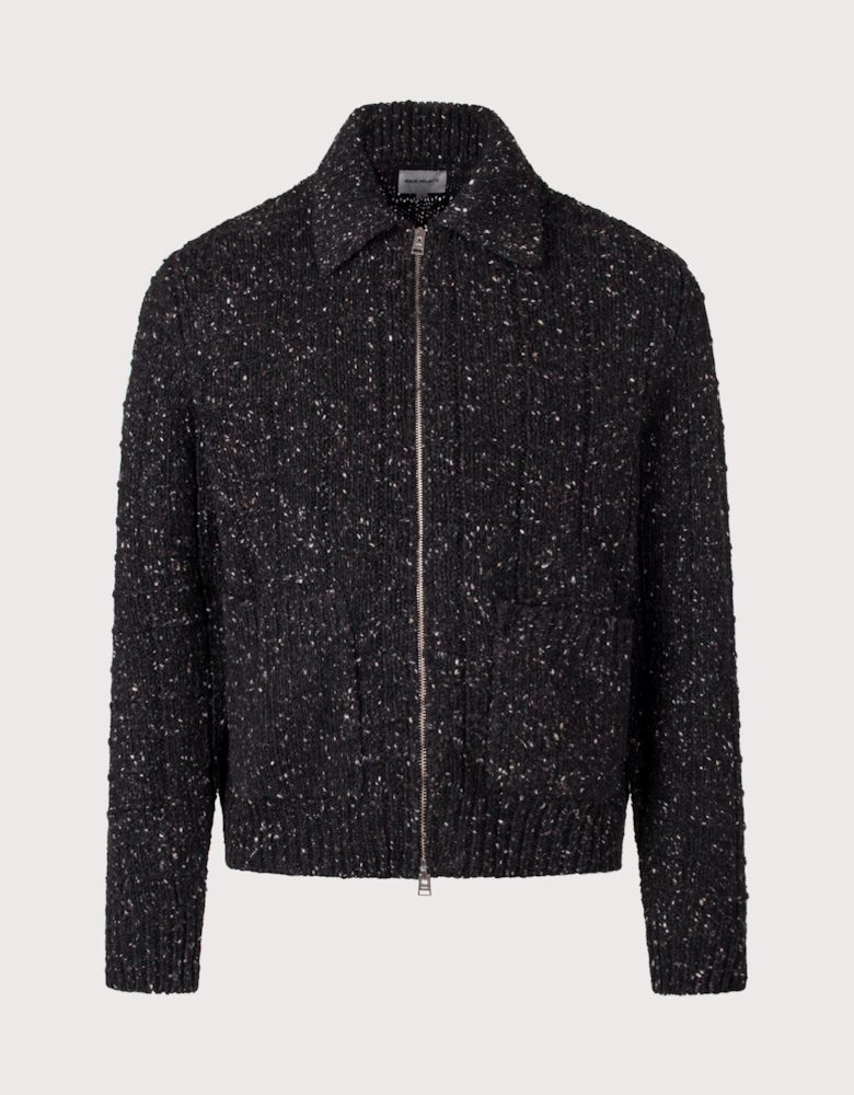 Relaxed Fit Aldrup Donegal Square Knitted Cardigan