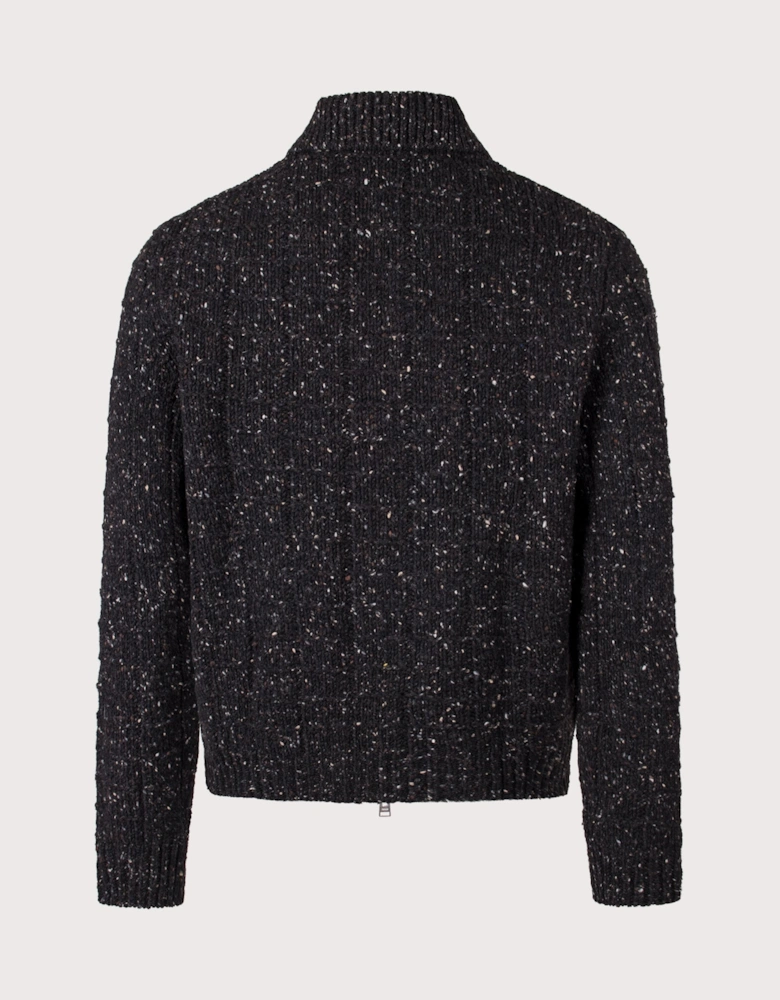 Relaxed Fit Aldrup Donegal Square Knitted Cardigan