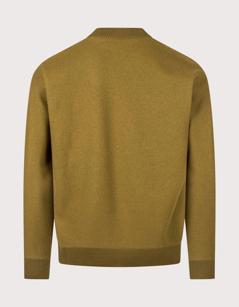 Relaxed Fit Kragholm Boiled Wool Knit Jumper