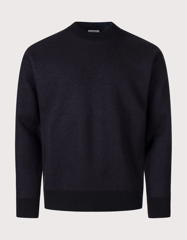 Regular Fit Kragholm Boiled Wool Knit Jumper