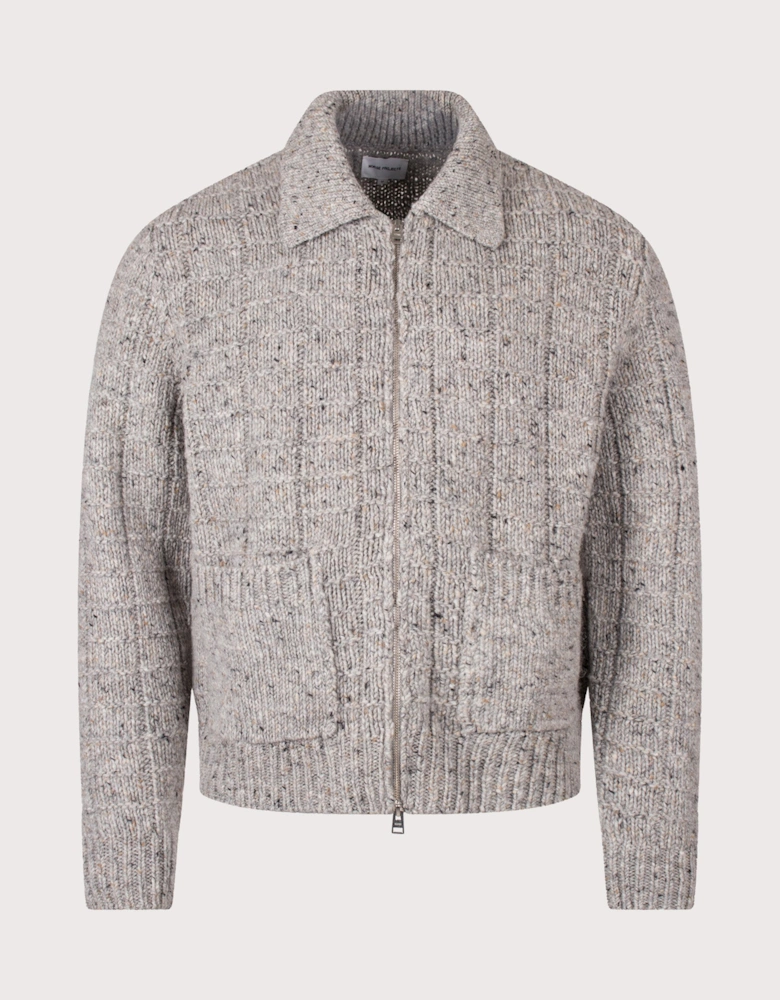 Relaxed Fit Aldrup Donegal Square Knitted Cardigan