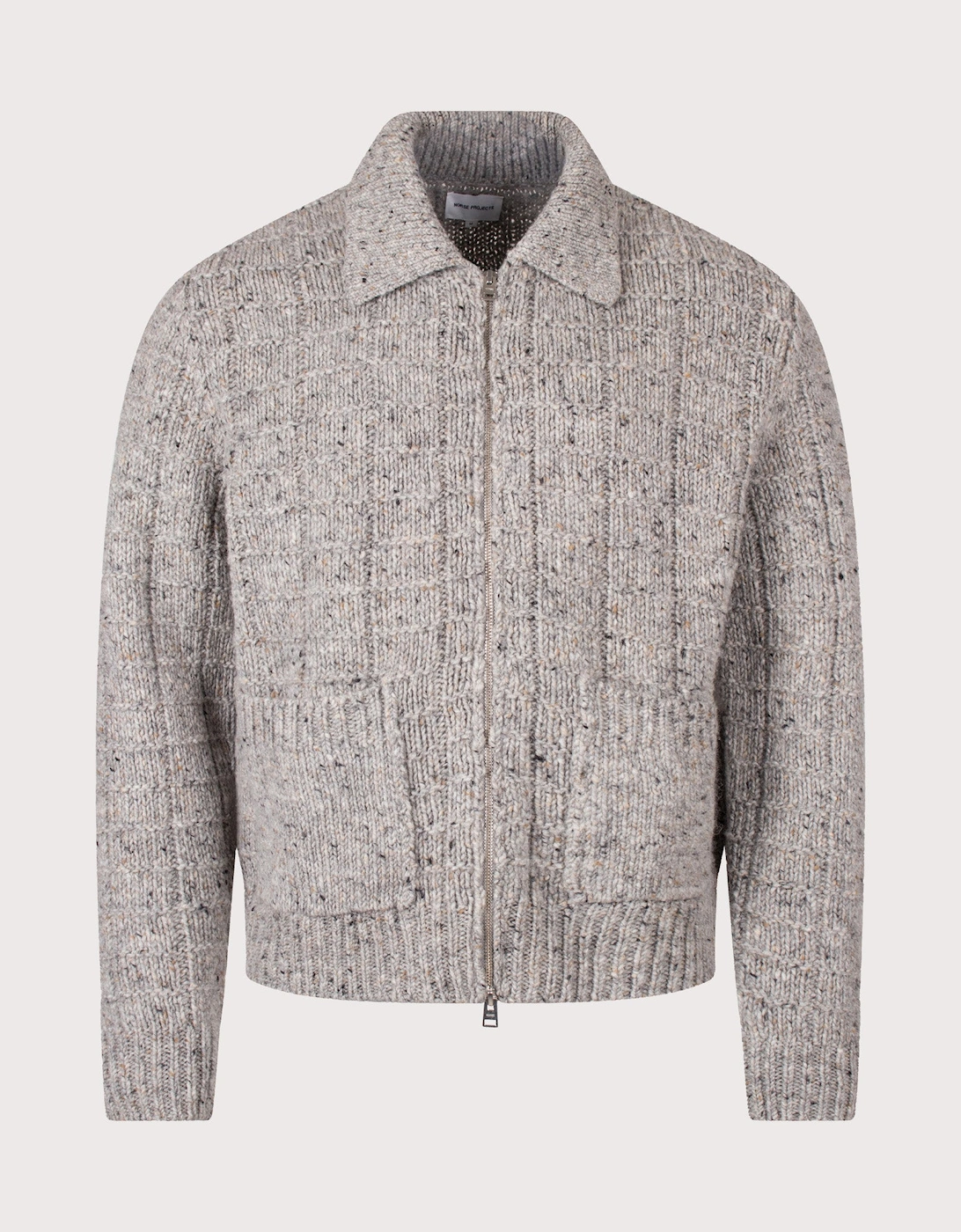 Relaxed Fit Aldrup Donegal Square Knitted Cardigan