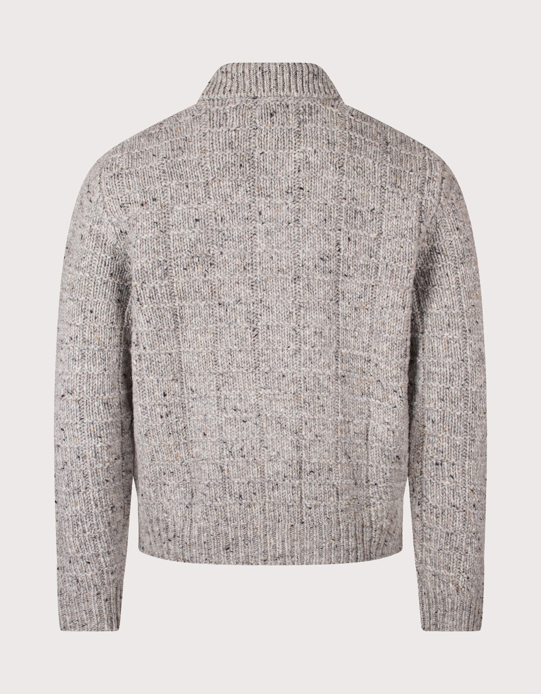 Relaxed Fit Aldrup Donegal Square Knitted Cardigan