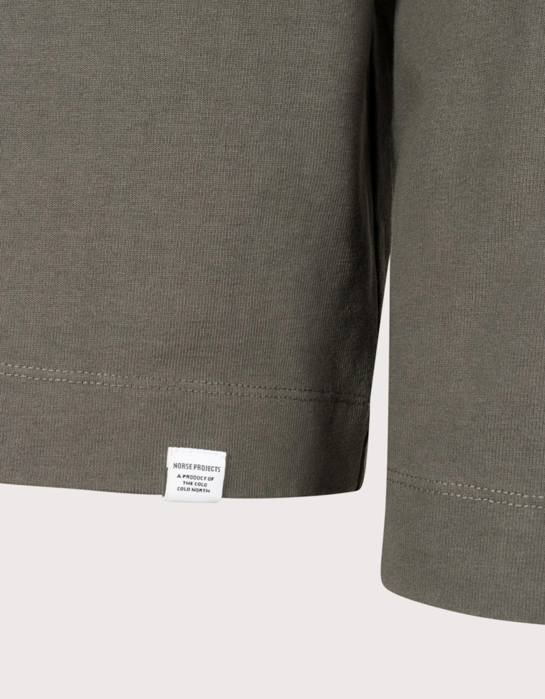 Relaxed Fit Isefjord Compact Long Sleeve T-Shirt