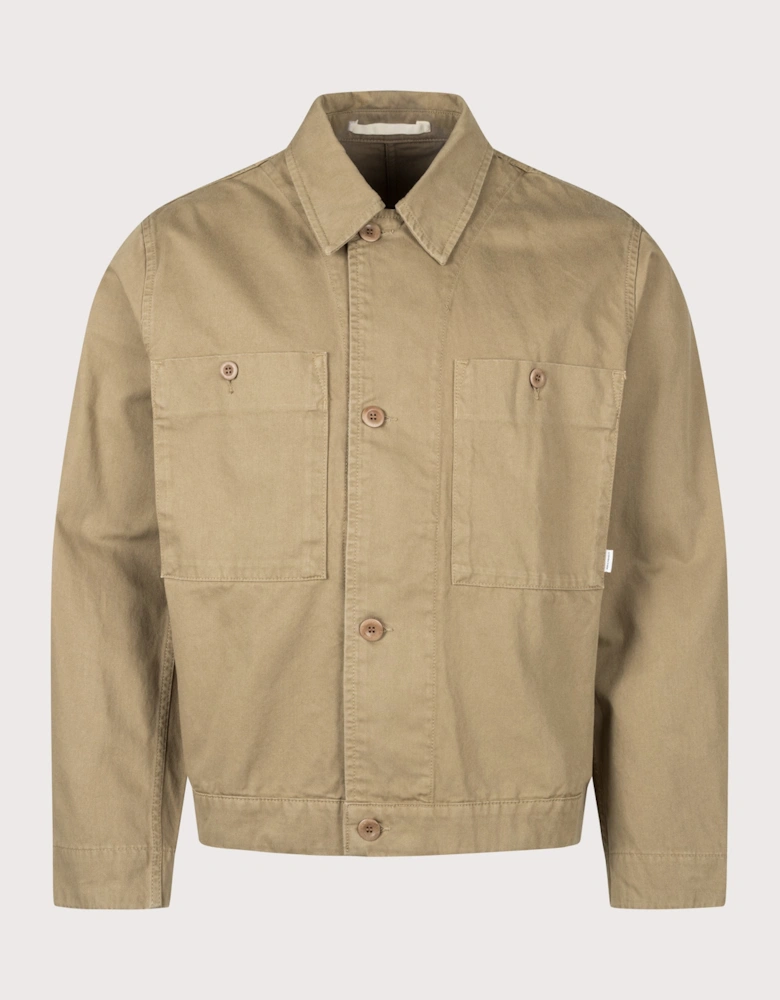 Relaxed Fit Arresskov Broken Twill Overshirt