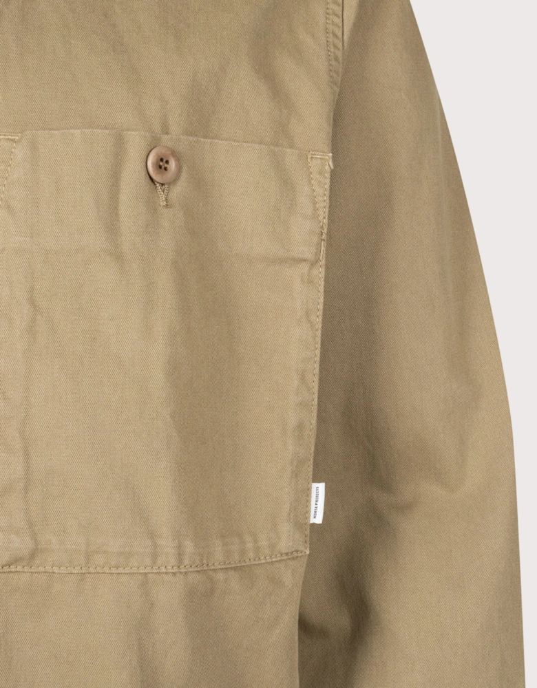Relaxed Fit Arresskov Broken Twill Overshirt
