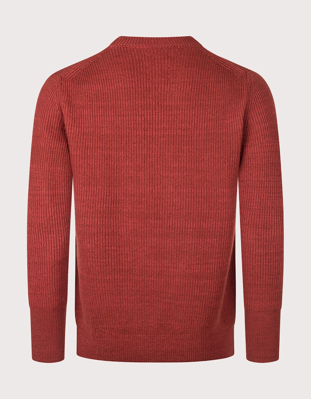 Henning Cotton Wool Rib Knit Jumper