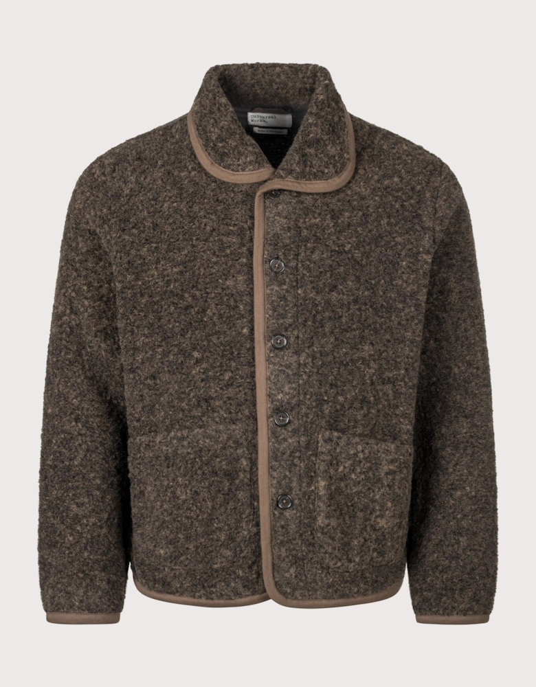 Bouclet Fleece Lancaster Jacket