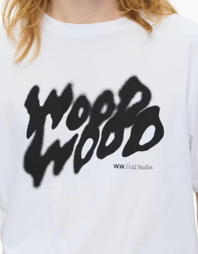 Wood Wood WWBobby Cloud Bright White T-Shirt