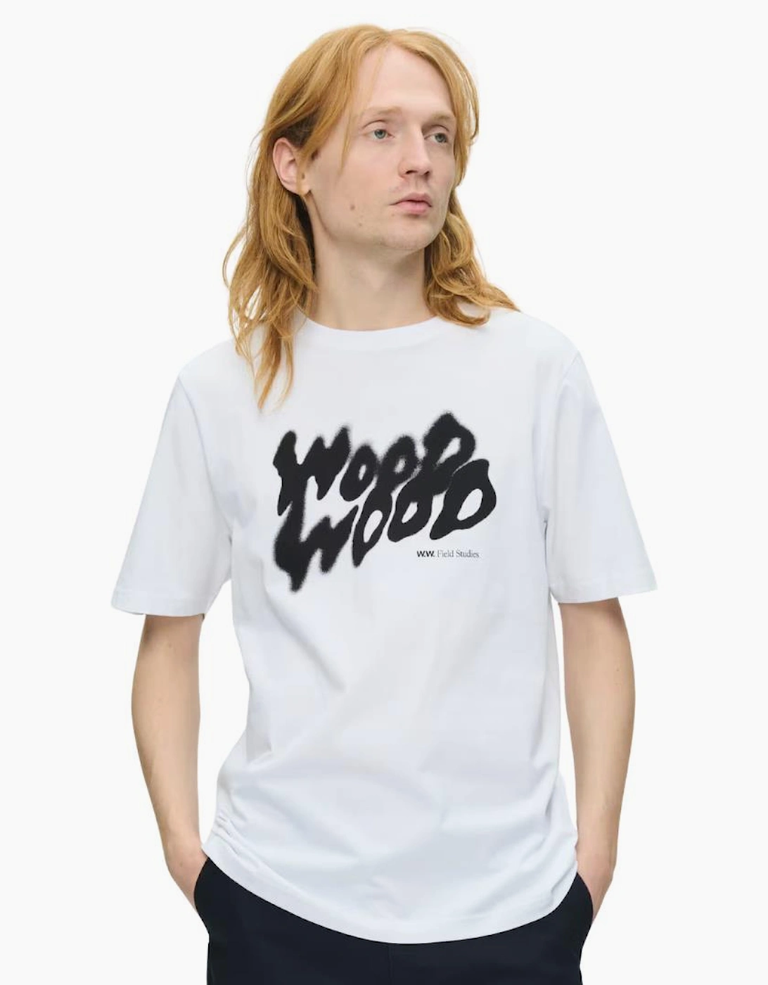 Wood Wood WWBobby Cloud Bright White T-Shirt