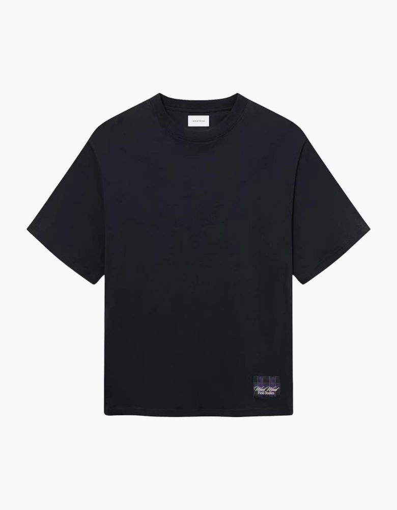 Wood Wood WWGary Field Black T-Shirt