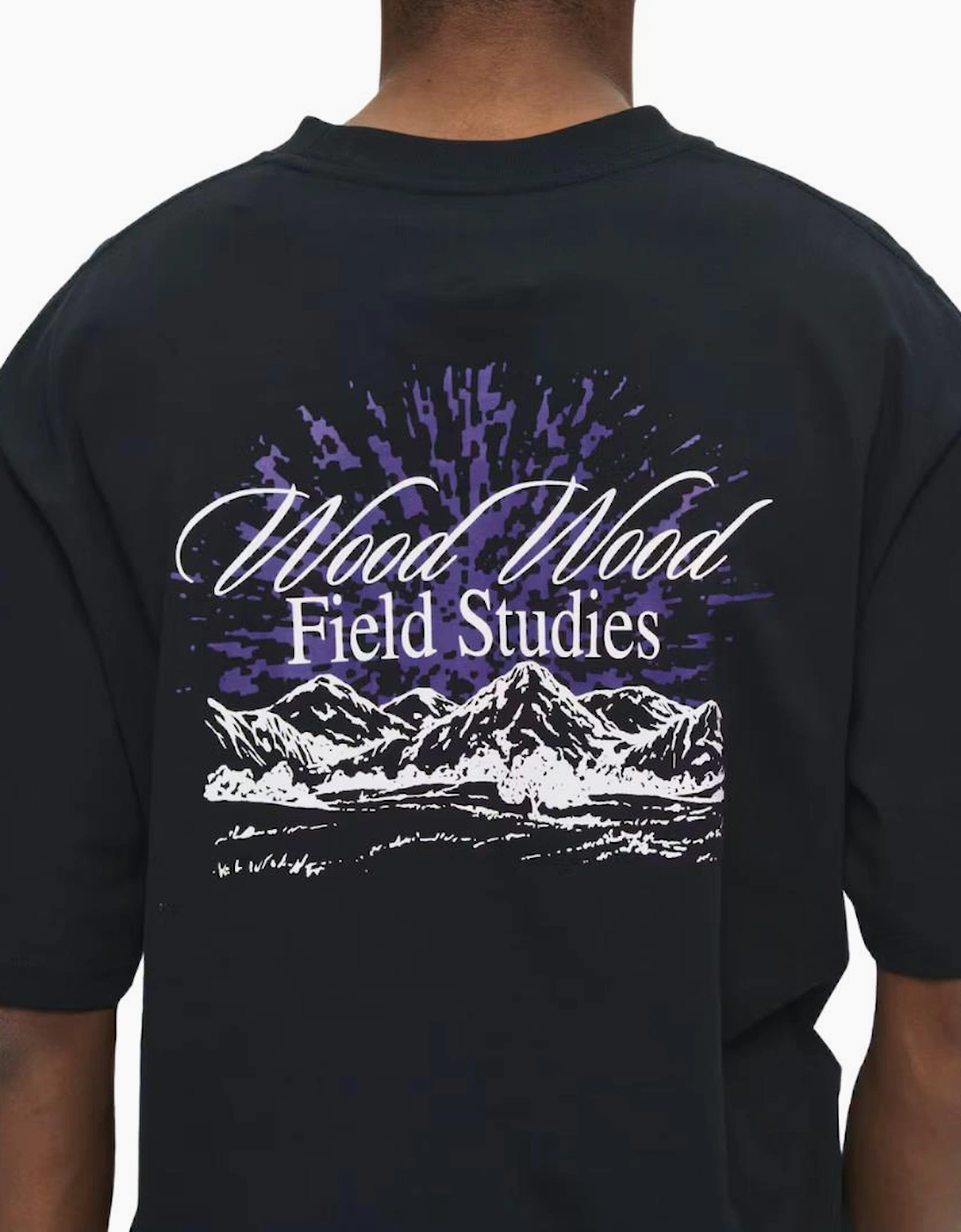 Wood Wood WWGary Field Black T-Shirt