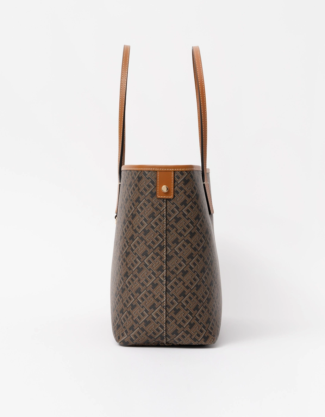 Tommy Hilfiger TH Monoplay Womens Mono Print Tote Bag - Black Mix