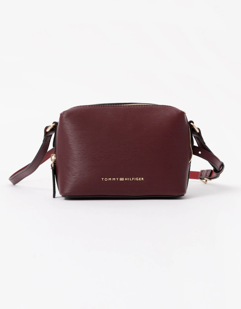 Tommy Hilfiger TH Modern Womens Camera Bag - Oxblood